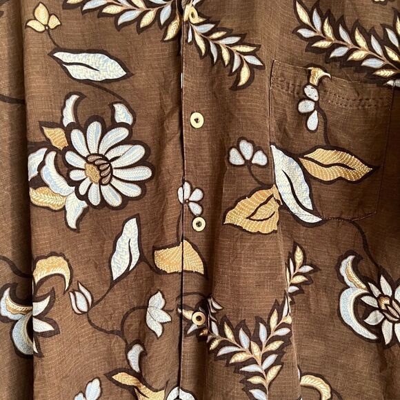 Tommy Bahama Silk Hawaiian Shirt - Picture 4 of 9